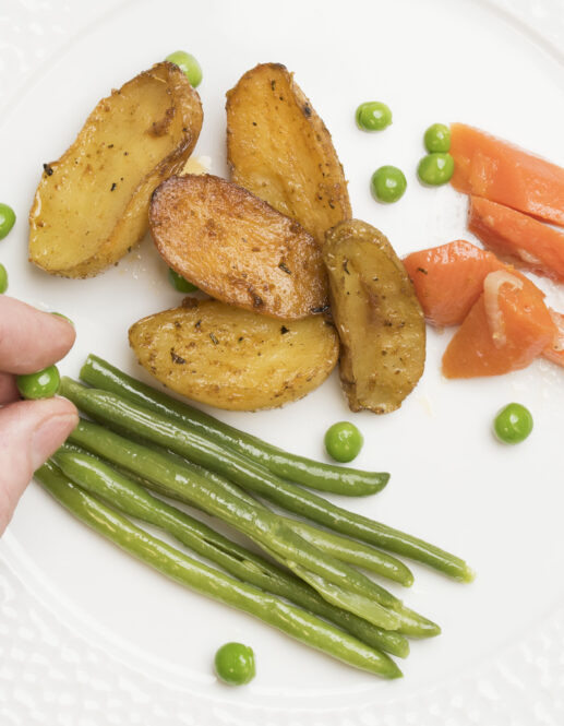 plateaux repas végétarien